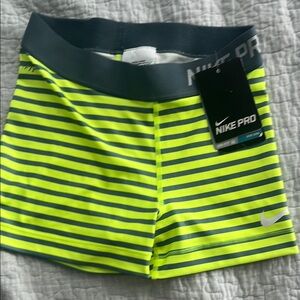 Nike Green and Gray Athletic shorts